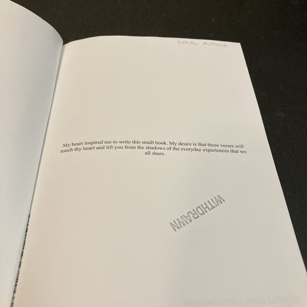 Allison Pruitt Strokes in Time Inspirational Poetry Collection Contemporary Poem - Picture 3 of 7
